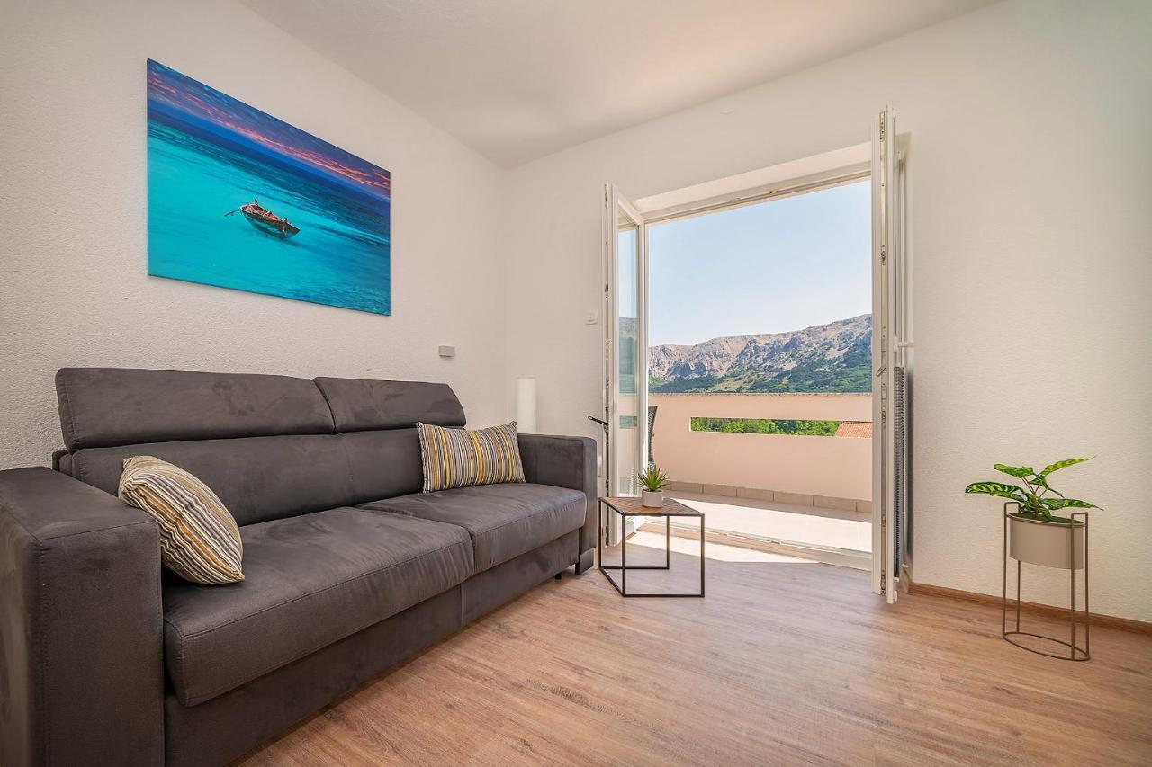 Apartments Gerta With Terrace Baška Zewnętrze zdjęcie