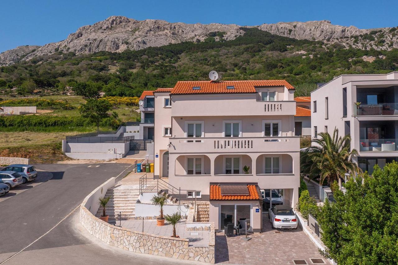Apartments Gerta With Terrace Baška Zewnętrze zdjęcie