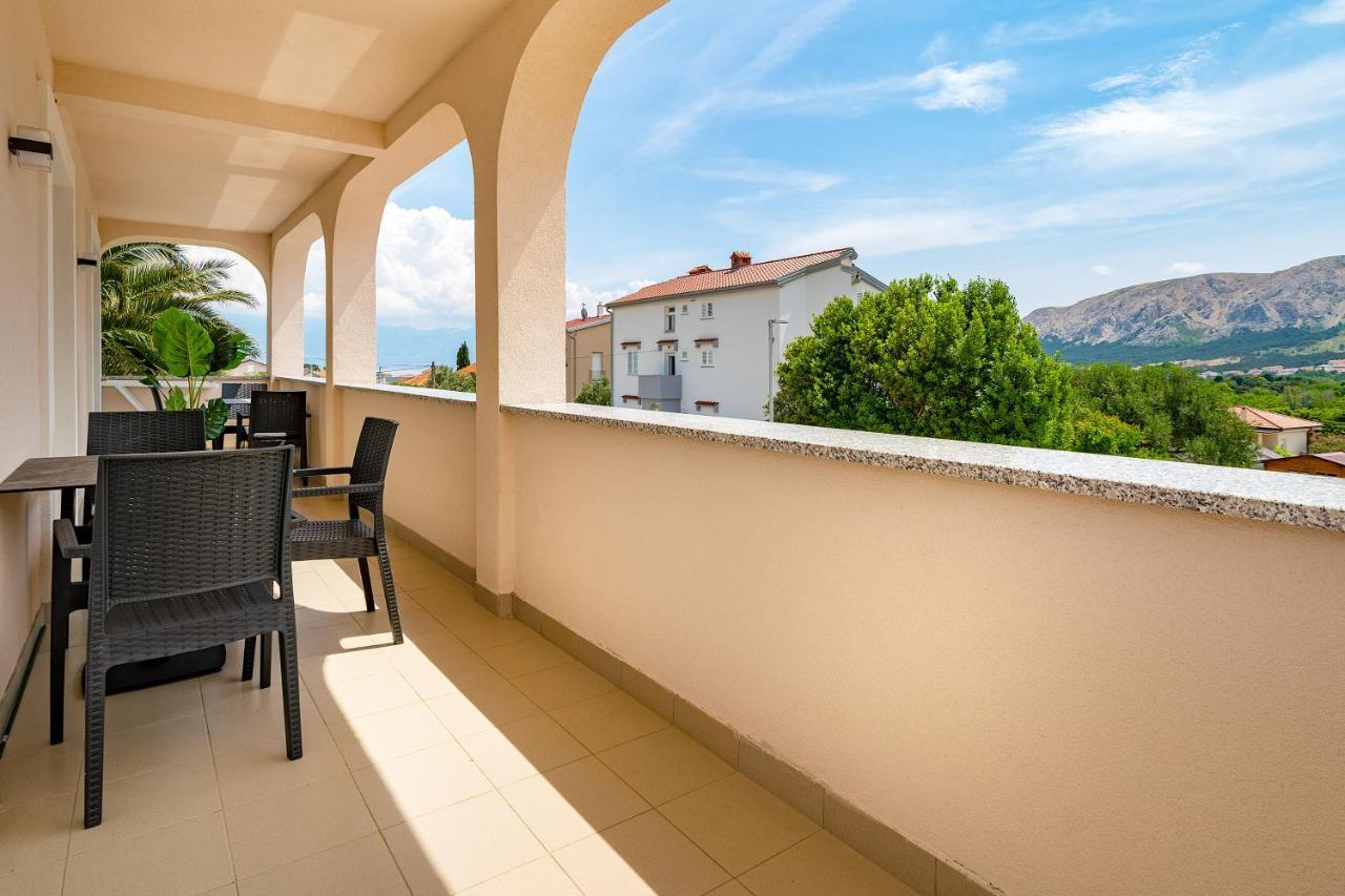 Apartments Gerta With Terrace Baška Zewnętrze zdjęcie